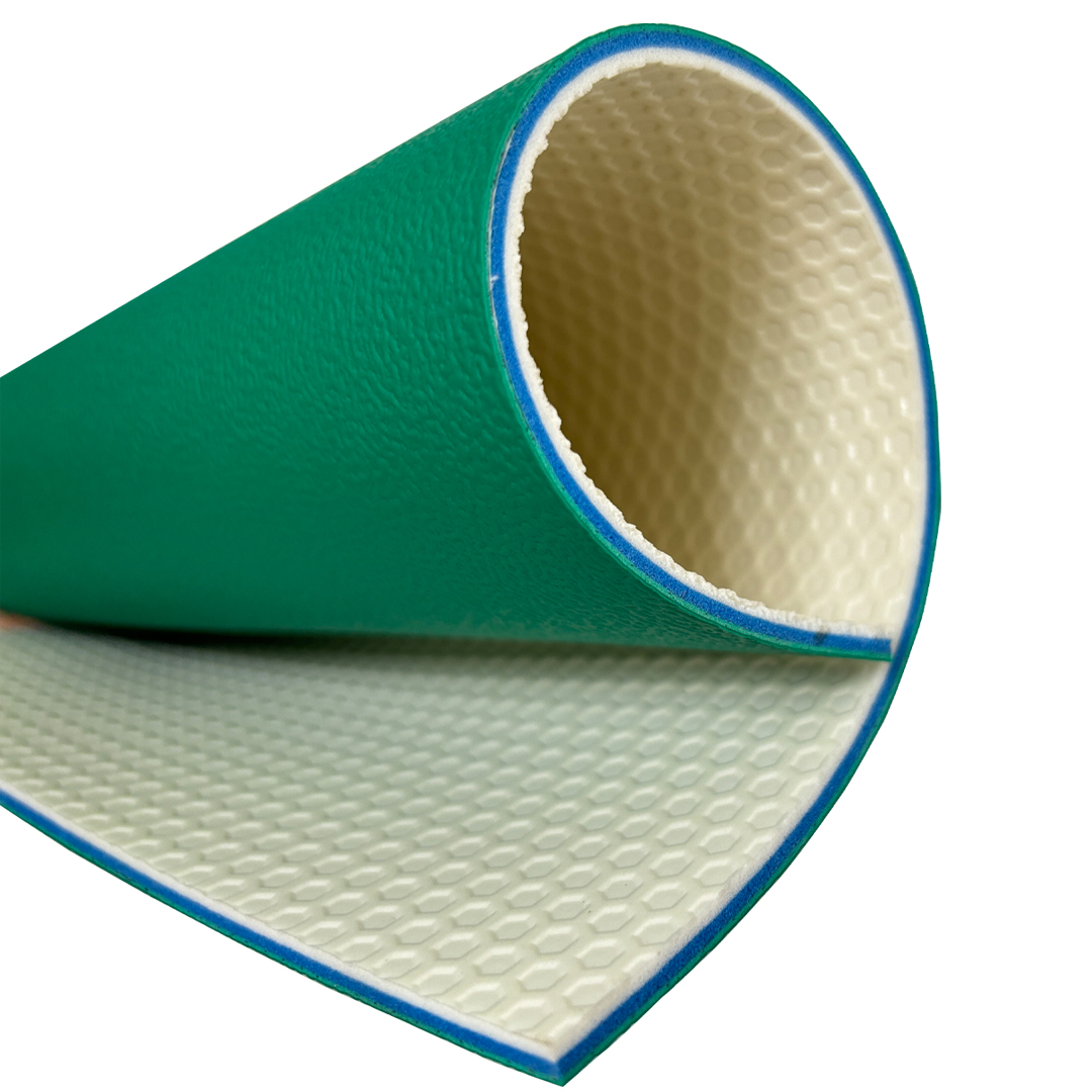 Suelo de bádminton de PVC de 6,0 mm con textura de arena cristalina TC-DXSJS60