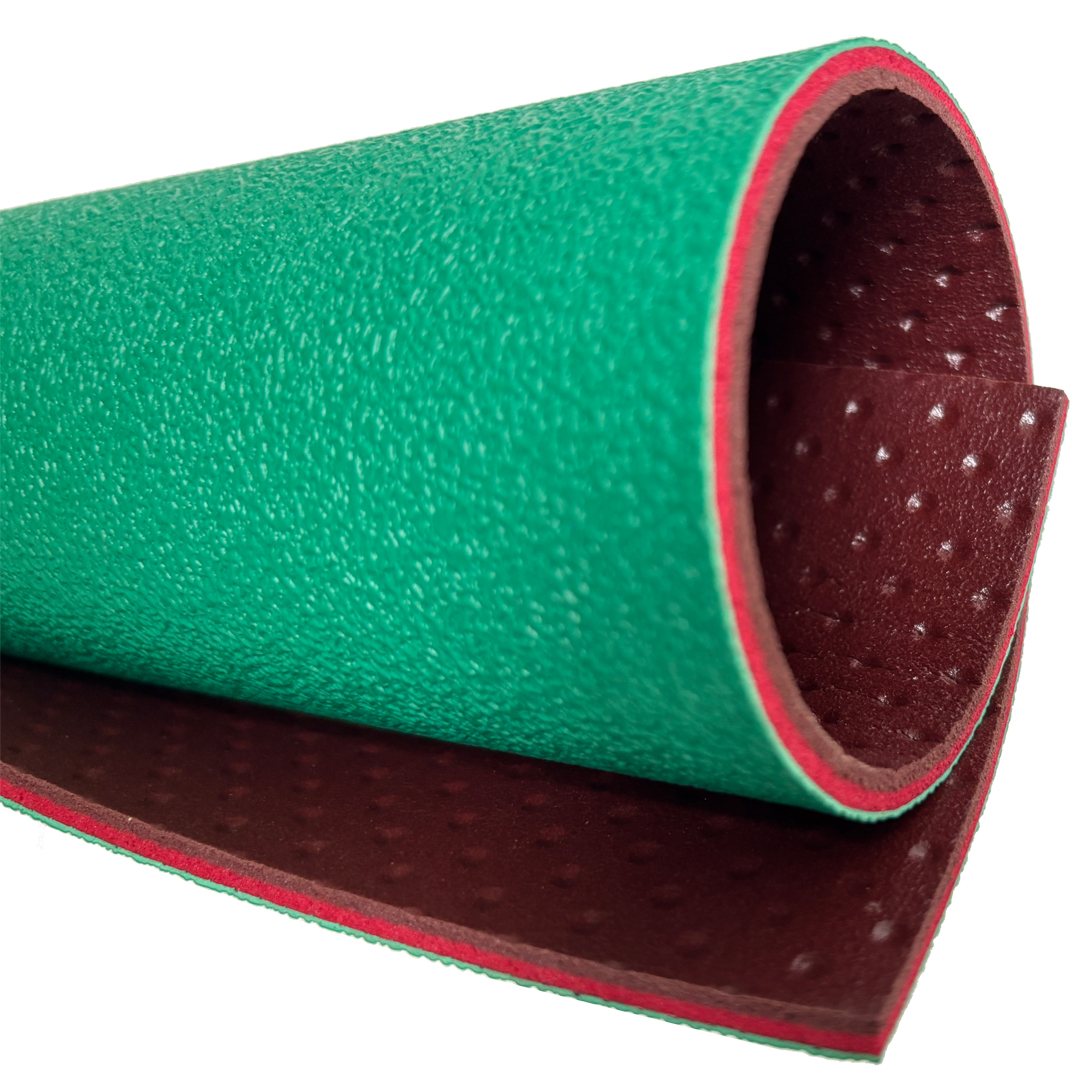 Suelo de bádminton de PVC con textura de arena cristalina TC-QJSJS