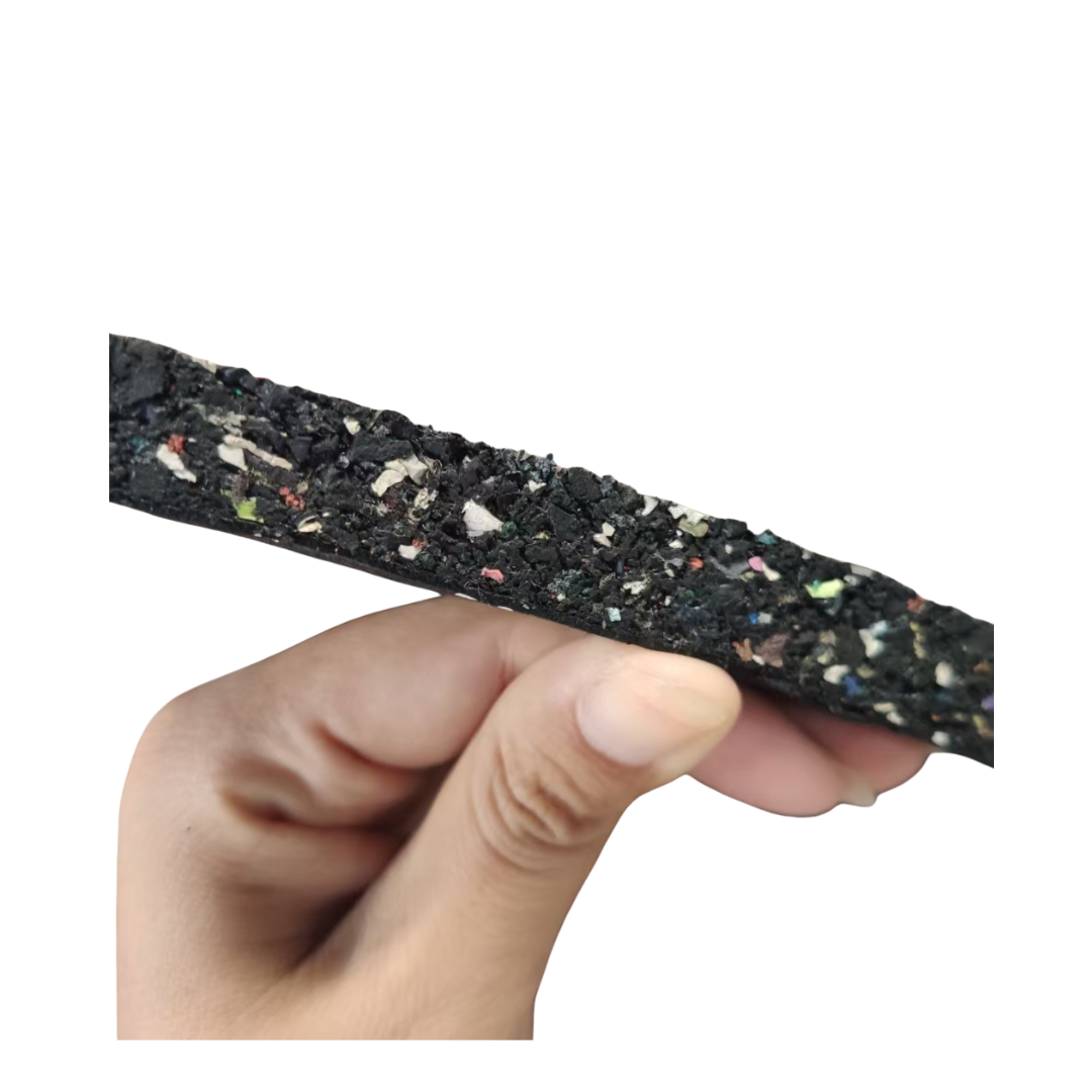 Baldosas de suelo granulares de caucho compuesto con forma de flor TC-MRHKL