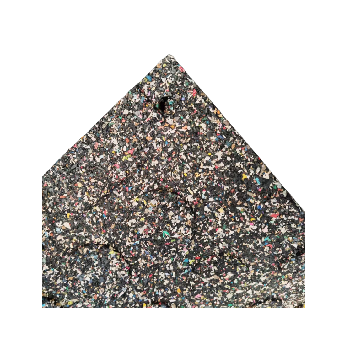 Baldosas de suelo granulares de caucho compuesto con forma de flor TC-MRHKL