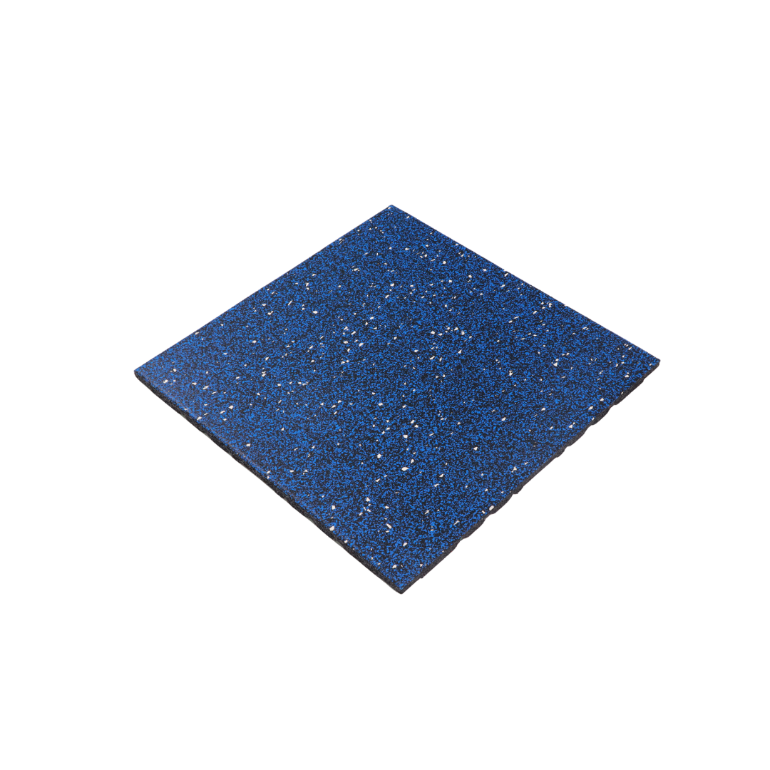 Baldosas de suelo de caucho compuesto con punto de color al 70 %