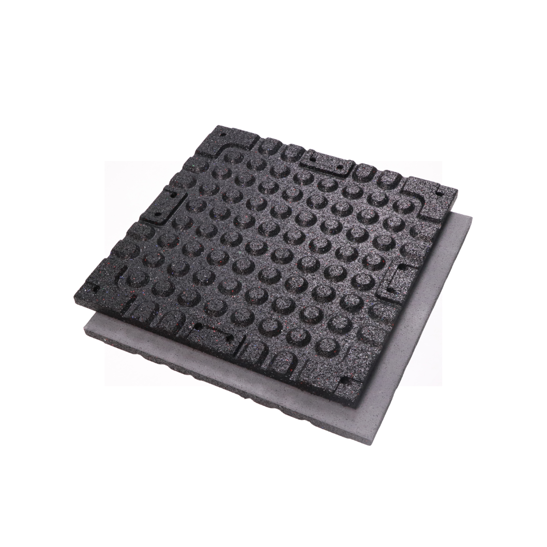 Baldosas de suelo de caucho compuesto 100% Color Point