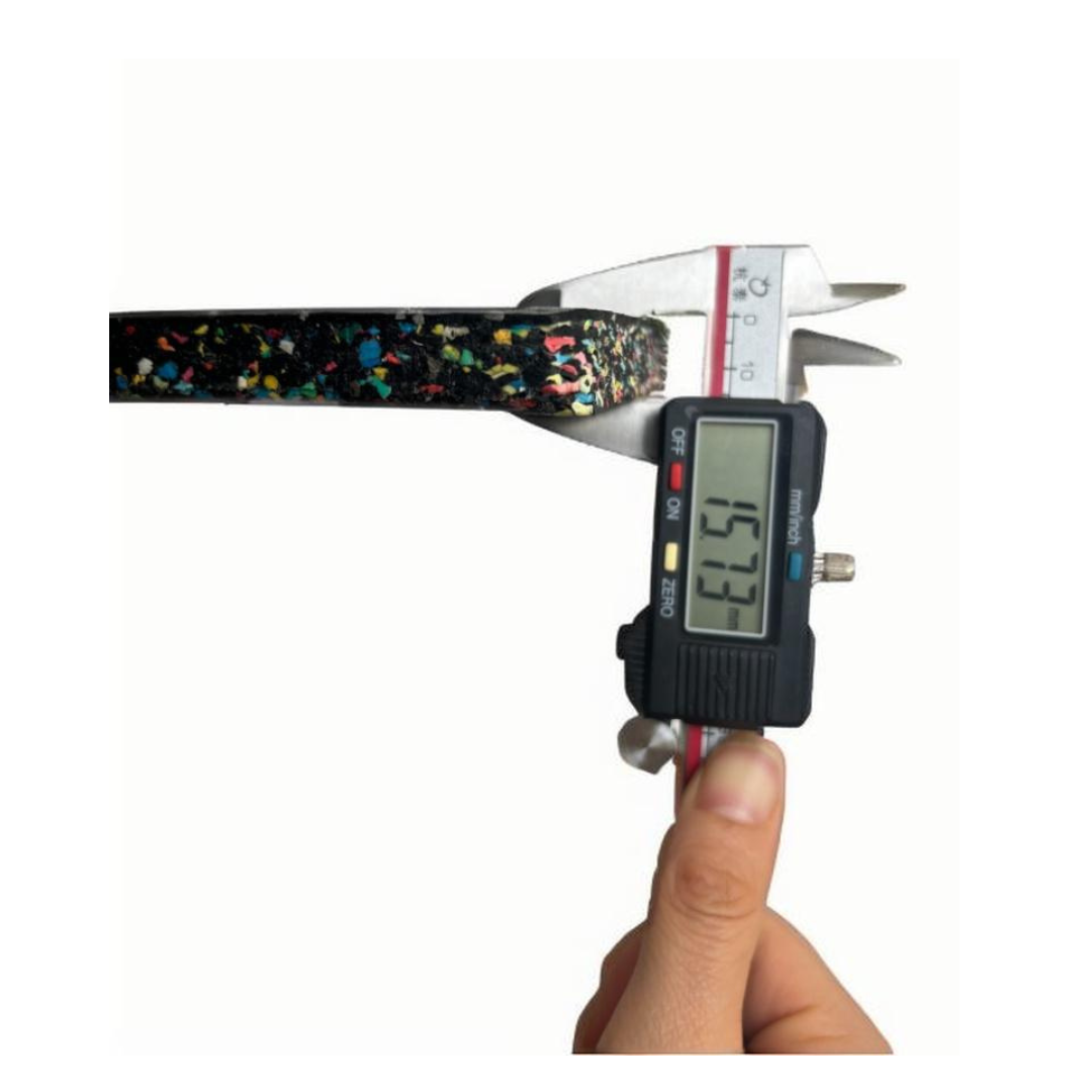 Losetas de caucho de 1,5 cm para suelos de ingeniería deportiva