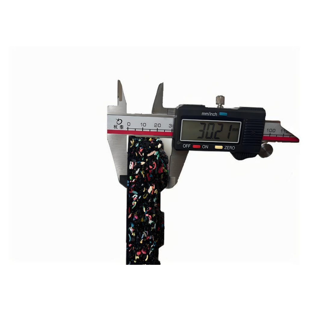 Losetas de caucho de 3,0 cm para ingeniería deportiva