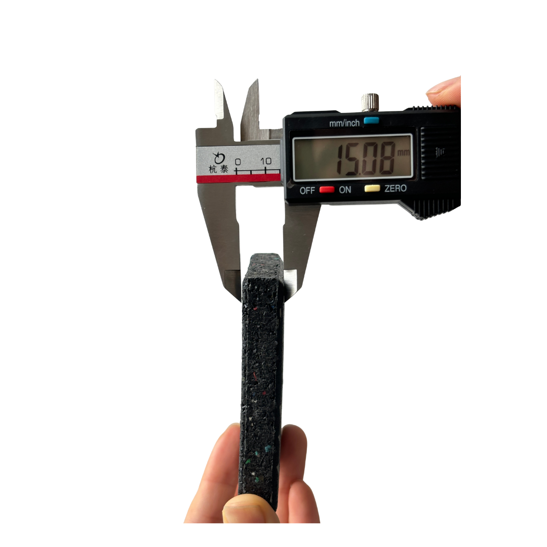 Baldosas de suelo de caucho compuesto de 1,5 cm TC-CYFH15