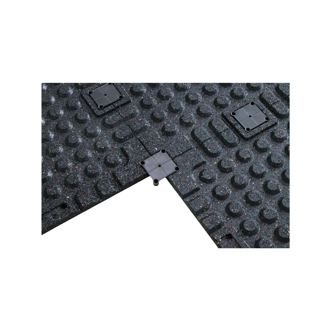 Baldosas de suelo de caucho compuesto de 2,5 cm TC-CYFH25