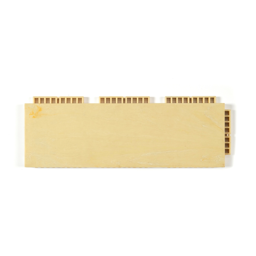 Mismo grano de madera transparente (plástico blando) TC-DK6MR